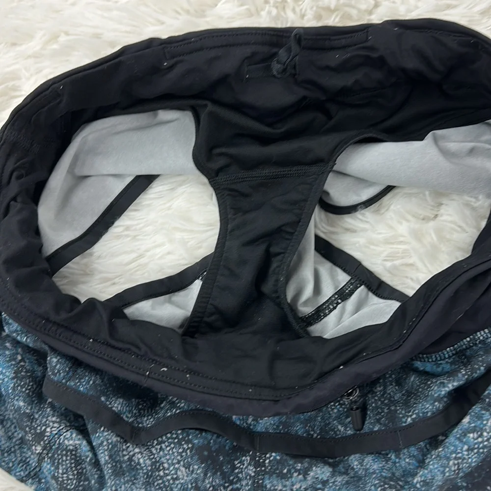 Lululemon Speed Short (2 1/2") Fairisle Multi Black / Black - Picture 4 of 4